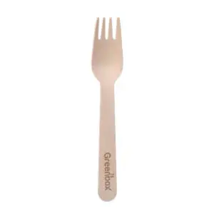 Birch Wooden Fork 160mm