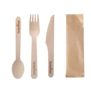 Birch Wooden Cutlery Set