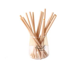 Bamboo fiber straws
