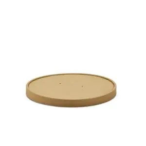 Kraft Paper Lids Secure Food Spilled and Anti Fog