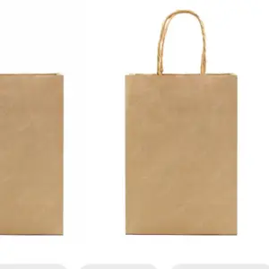 Twisted Rope Paper Gift Bag 150*80*210mm